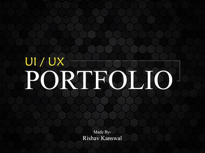 UI-UX Portfolio 2022 trending adobe xd design figma illustrator photoshop portfolio ui ui ux portfolio ux