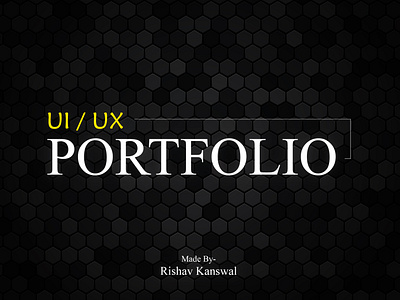 UI-UX Portfolio