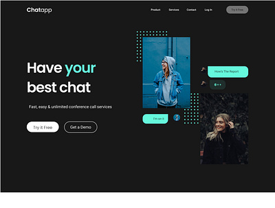 Modern ChatApp UI/Ux Design ui ux