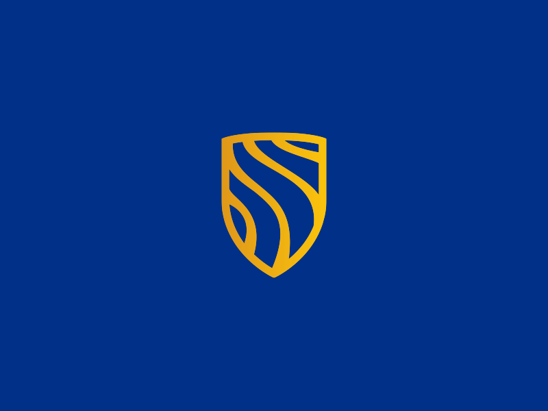 Solomon Law Firm s lines waves shield