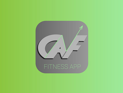 Fitness App LOGO branding design graphic design illustrator logo vector