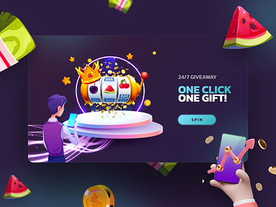 Banner for online casino