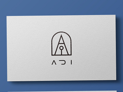 ADI PENCIL LOGO 3d adi branding flat logo logoname logos minimalist pen pencil