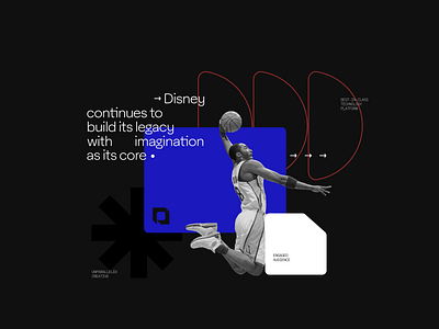 Disney Networks Key Visual 💎 branding graphic design identity logotype sports