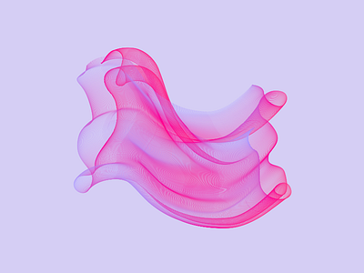 Gradient Wave 🌊 #3 asymmetric colors experimental fluid gradient graphic desgin shapes space