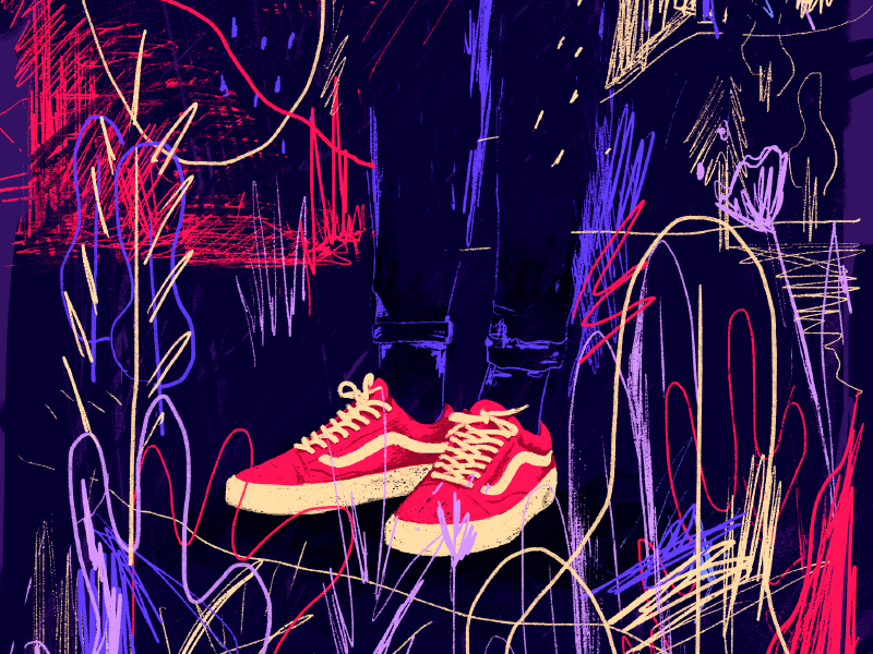 Sneakers ✌️ legs graphicdesign illustration sneakers