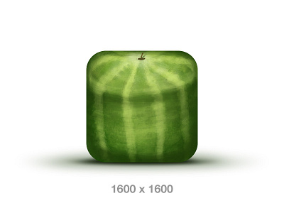 Watermelon Icon 1600 fruit icon psd watermelon