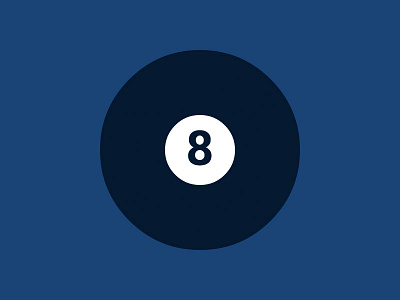 Magic 8 Ball Game 8 blue css eight game html javascript magic mobile responsive