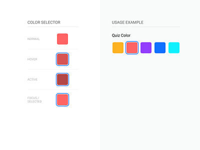 Gif Banana Color Selector Component