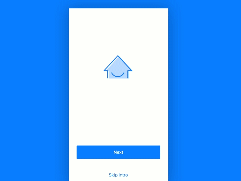 Onboarding Animated Prototype app onboarding illustration ios minimal mobile onboarding outline principle single color tablet