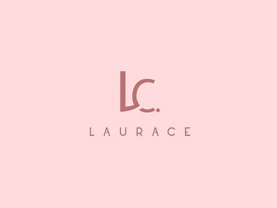 Laurace branding illustrator logo