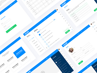 Plataforma platform sketch students ui