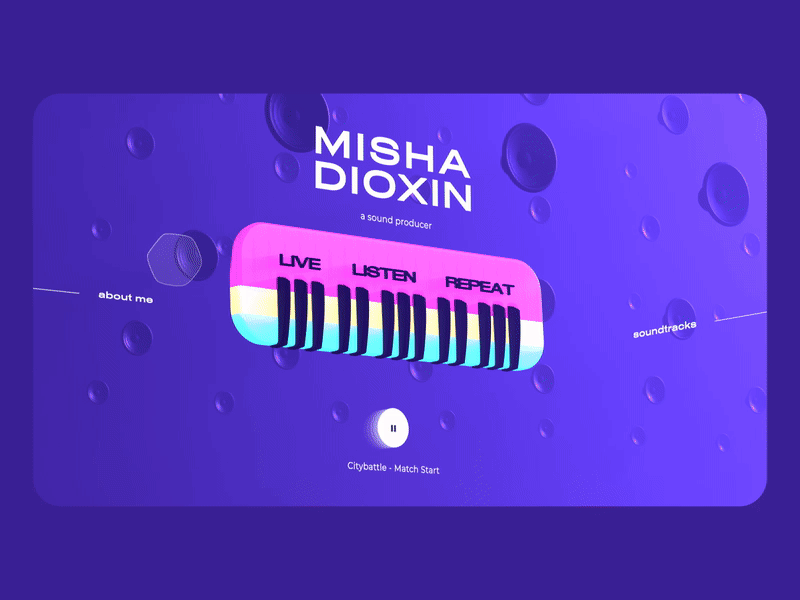 Misha Dioxin - Short UI Animation