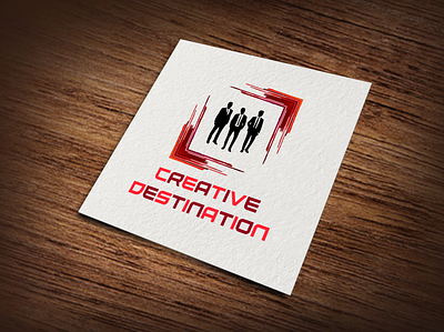 creative destination(eagle deadshot) 3d graphic design logo