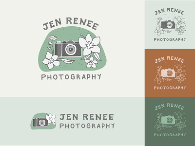 Jen Renee Photography hand drawn logo