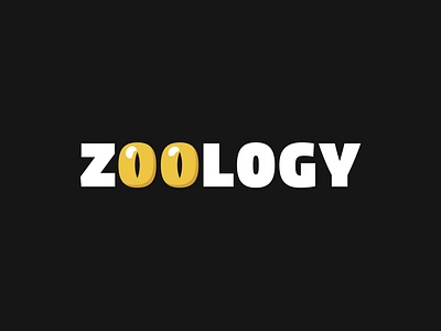 Zoology animal clever dual meaning eyes fun logo zoo zoology