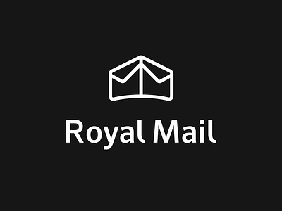 Royal Mail branding clever crown crown logo dual meaning fun letter logo mail monarch royal
