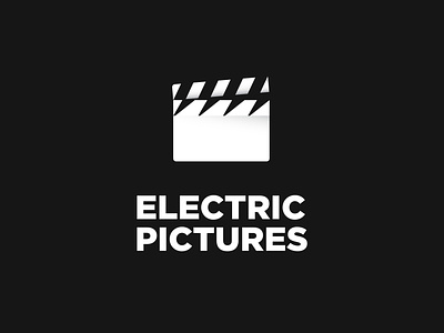 Electric Pictures branding clever design dual meaning film fun illustration logo movie