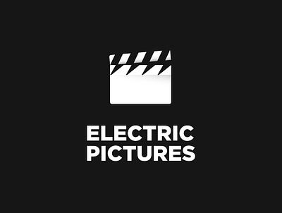 Electric Pictures branding clever design dual meaning film fun illustration logo movie