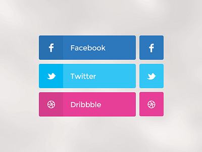 Social Buttons Freebie