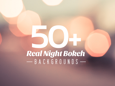 50+ Real Night Bokeh Backgrounds