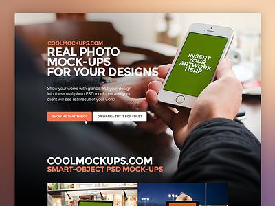coolmockups.com coolmockups free freebie ios iphone mock up mockup placeit site smart object template web