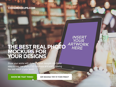 New design of COOLMOCKUPS.com coolmockups free freebie ios iphone mock up mockup placeit site smart object template web