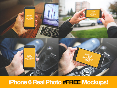 iPhone 6 Mockup Freebie from @coolmockups