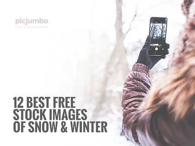 12 BEST FREE Stock Images of Snow & Winter