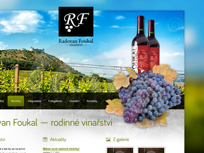 Family winery homepage web webdesign wine winery