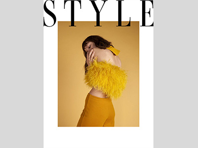 Fall/Winter 2017 Layout Opener editorial fashion layout magazine photography type