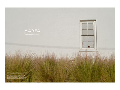 Fall/Winter 2017 Final Marfa Opener editorial fashion layout magazine photography type
