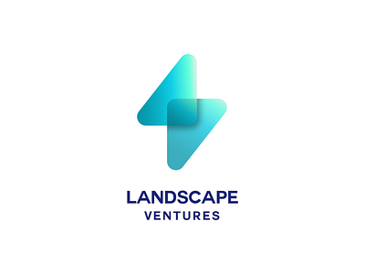 Landscape ventures branding logo