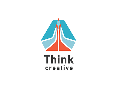 Think creative academy branding logo