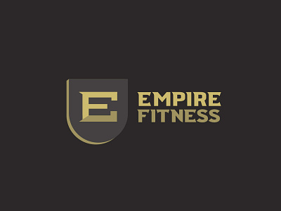 Empire Fitness branding design fitness gym identity illustration lettering logo logo design logotype typography vector
