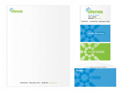 IT Company Stationery Design