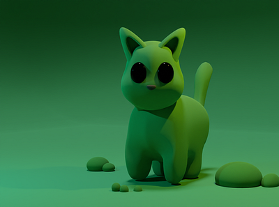 3D CAT DESIGN- MODEL 3d 3d model animation art artist cats graphic design