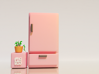 3D FRIDGE MODEL