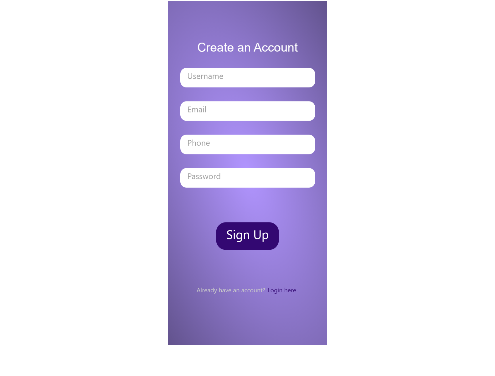 Daily UI 001 Sign Up by Amanpreet Kaur on Dribbble