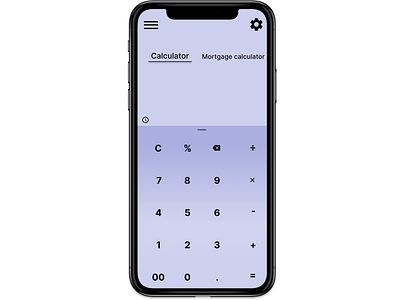 Calculator 3d animation app branding calculator daily ui 001 dailyui design graphic design illustration logo mobileapp motion graphics ui