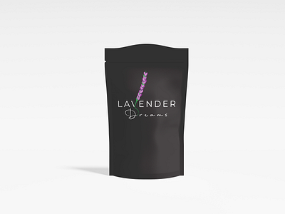 Mockup for Lavender Dreams Logo branding dailylogochallenge design graphic design logo