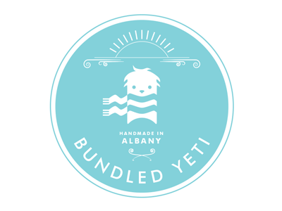 Bundled Yeti Logo cute design identity local logo scarfs