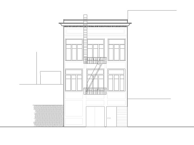 San Francisco Housing building diagram envoy house illustrator line san francisco sketch