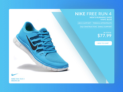 Nike Running Concept blue nike running shoe sneakers