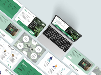 Plante - Online Plants Order and Delivery Landing Page