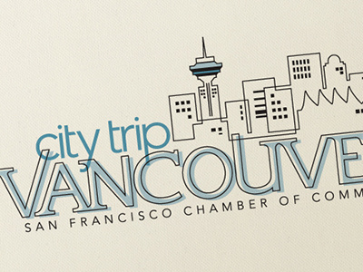 CityTrip Vancouver Identity design branding logo identity