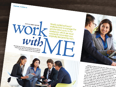 Work With Me design editorial layout