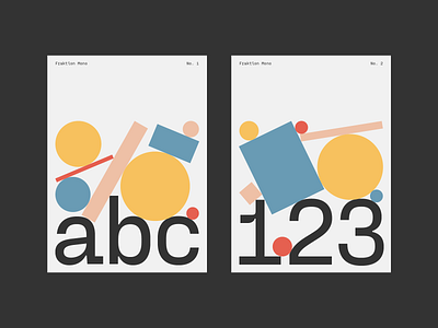 Fraktion Mono – abc 123 font geometric gravity monospaced poster type typeface typography