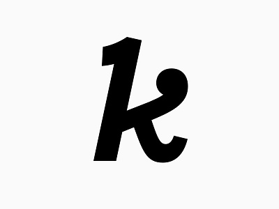 k ball terminal black font italic lowercase serif slab type typeface white