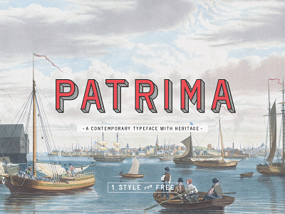 Patrima Typeface